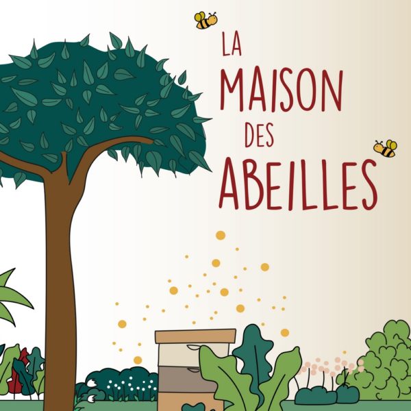 La maison des abeilles livre enfant papier recycle ecologique