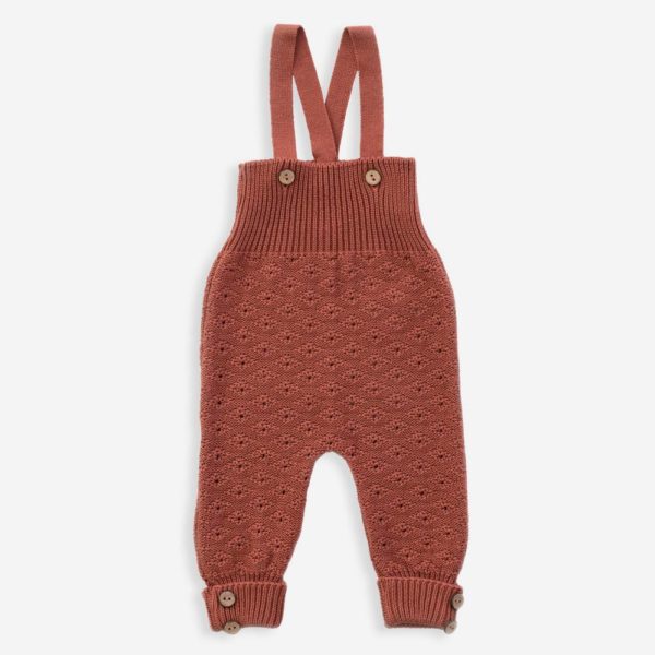 Saison des Abeilles Vetements enfants Habillement bebe coton biologique - bebe - enfant - salopette rouille