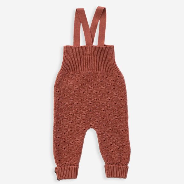 Saison des Abeilles Vetements enfants Habillement bebe coton biologique - bebe - enfant - salopette rouille