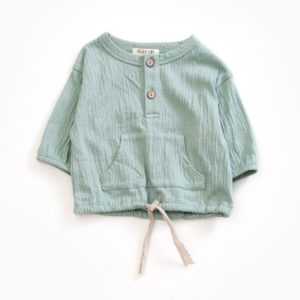 Saison des Abeilles Vetements enfants Habillement bebe coton biologique - garcon - bebe -sweat vert