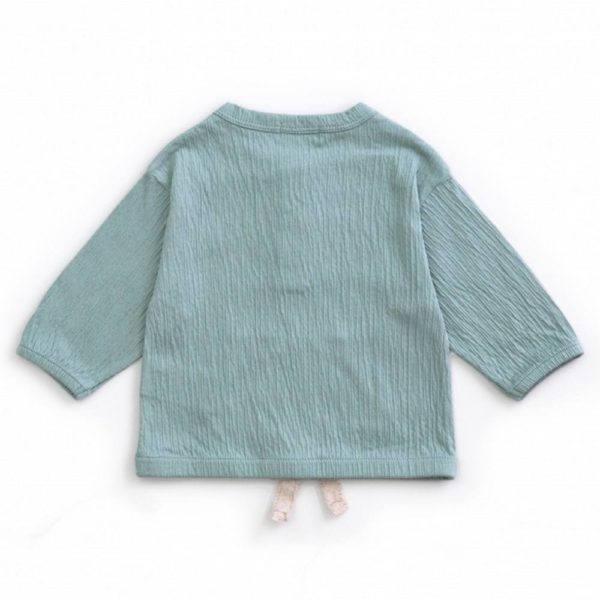 Saison des Abeilles Vetements enfants Habillement bebe coton biologique - garcon - bebe -sweat vert