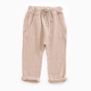 Saison des Abeilles Vetements enfants Habillement bebe coton biologique - garçon - pantalon beige