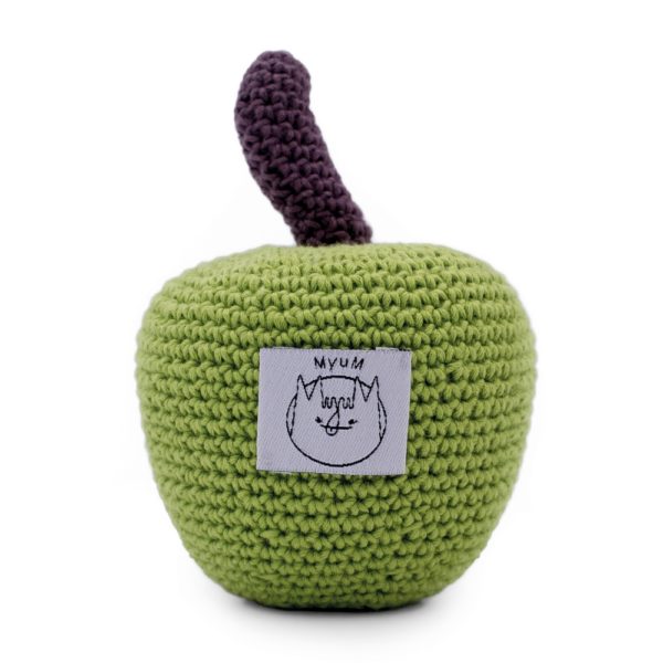 Saison des abeilles Jouet Peluche coton bio bebe enfant fruit pomme