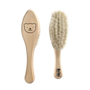 Saison des abeilles Jouet ecologique en bois bebe enfant brosse a cheveux bebe naturel ours