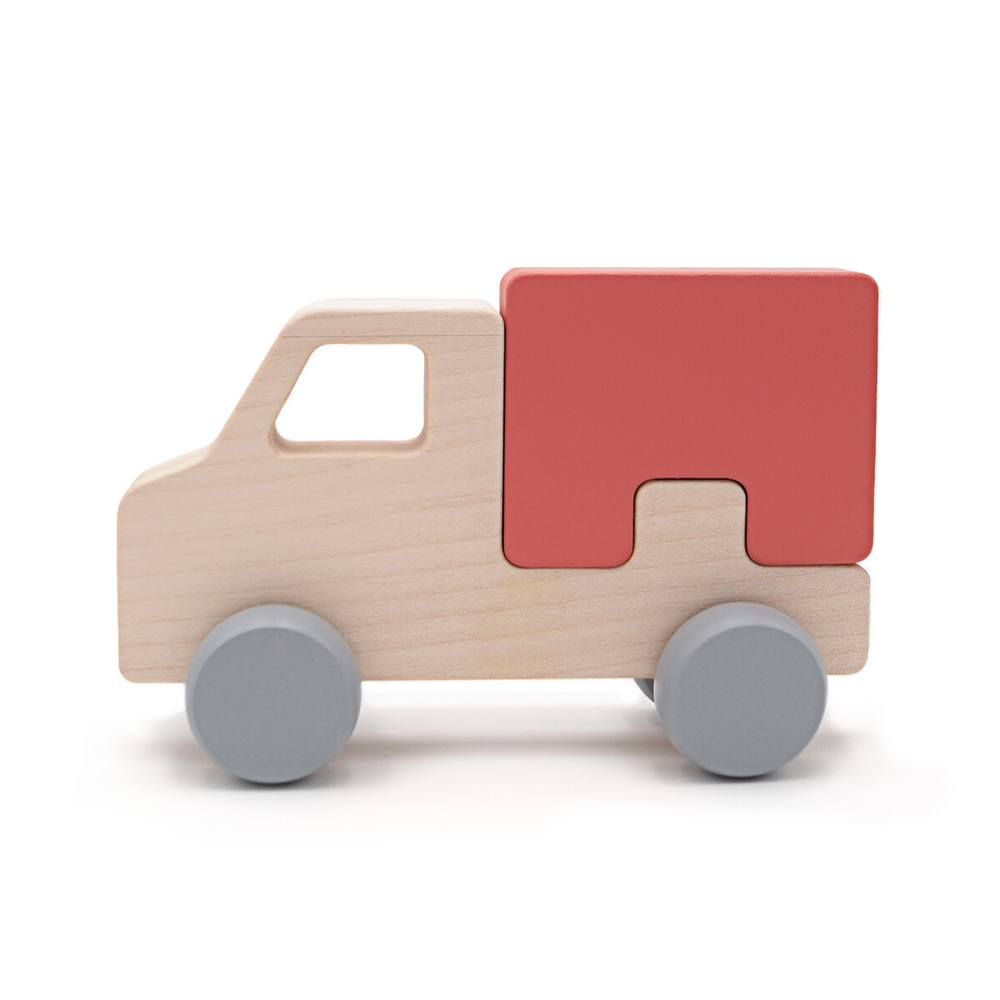Petit Puzzle des véhicules - 24 pièces - Puzzle en bois camion